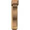 Ekena Millwork Funston Craftsman Rough Sawn Bracket w/ Offset Brace, Western Red Cedar, 6"W x 24"D x 28"H BKT0604X24X28FST04RWR - alternate 4
